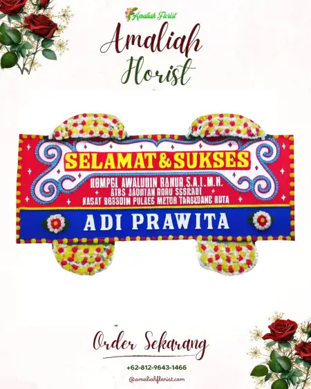 Papan Bunga Ucapan Selamat Jumok