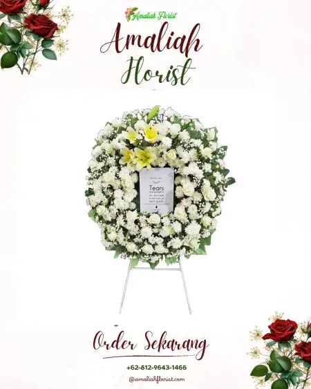 Krans Bunga Duka Jumok